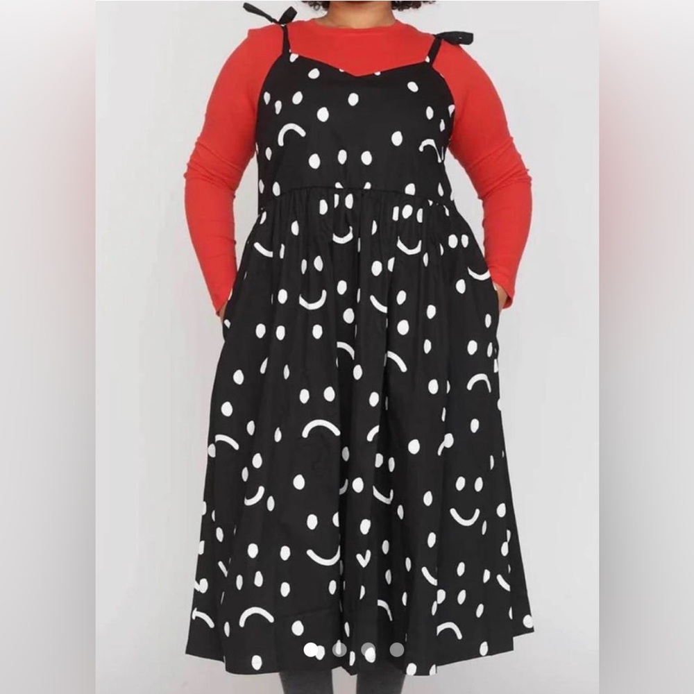 NWOT Happy Sad Tie Shoulder Dress, US size 10